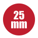 25mm (Adventurer) Universal Fit with Adjustable Headrests