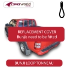 mazda bt50 - freestyle cab -  soft tonneau cover - replacement bunji