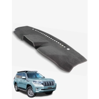 Toyota Prado 150 Series GDJ150R with Apple Car Play Dash Mat in Black